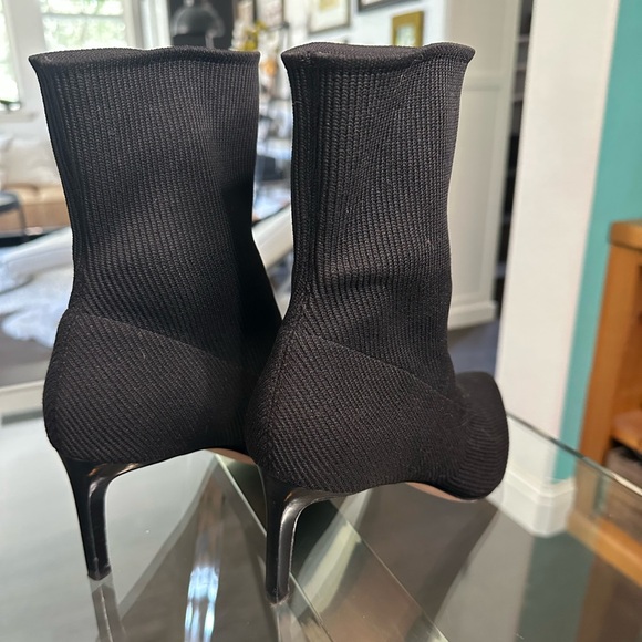 Veronica Beard black sock boots, size 8.5 - Picture 6 of 10